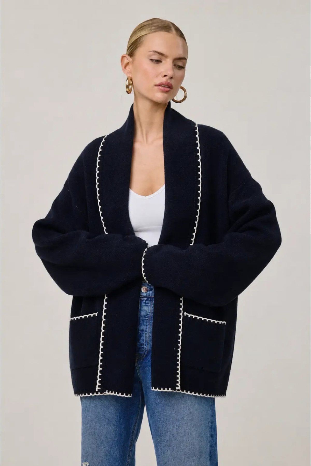 Coco Chic Cardigan-Sweaters-Vixen Collection, Day Spa and Women's Boutique Located in Seattle, Washington