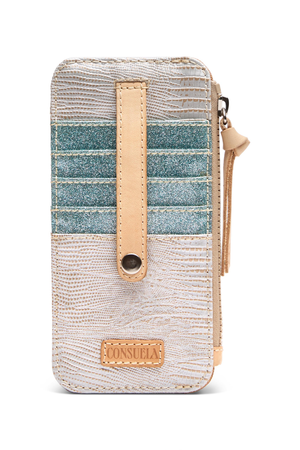 Consuela Celeste Card Organizer-Bags + Wallets-Vixen Collection, Day Spa and Women's Boutique Located in Seattle, Washington