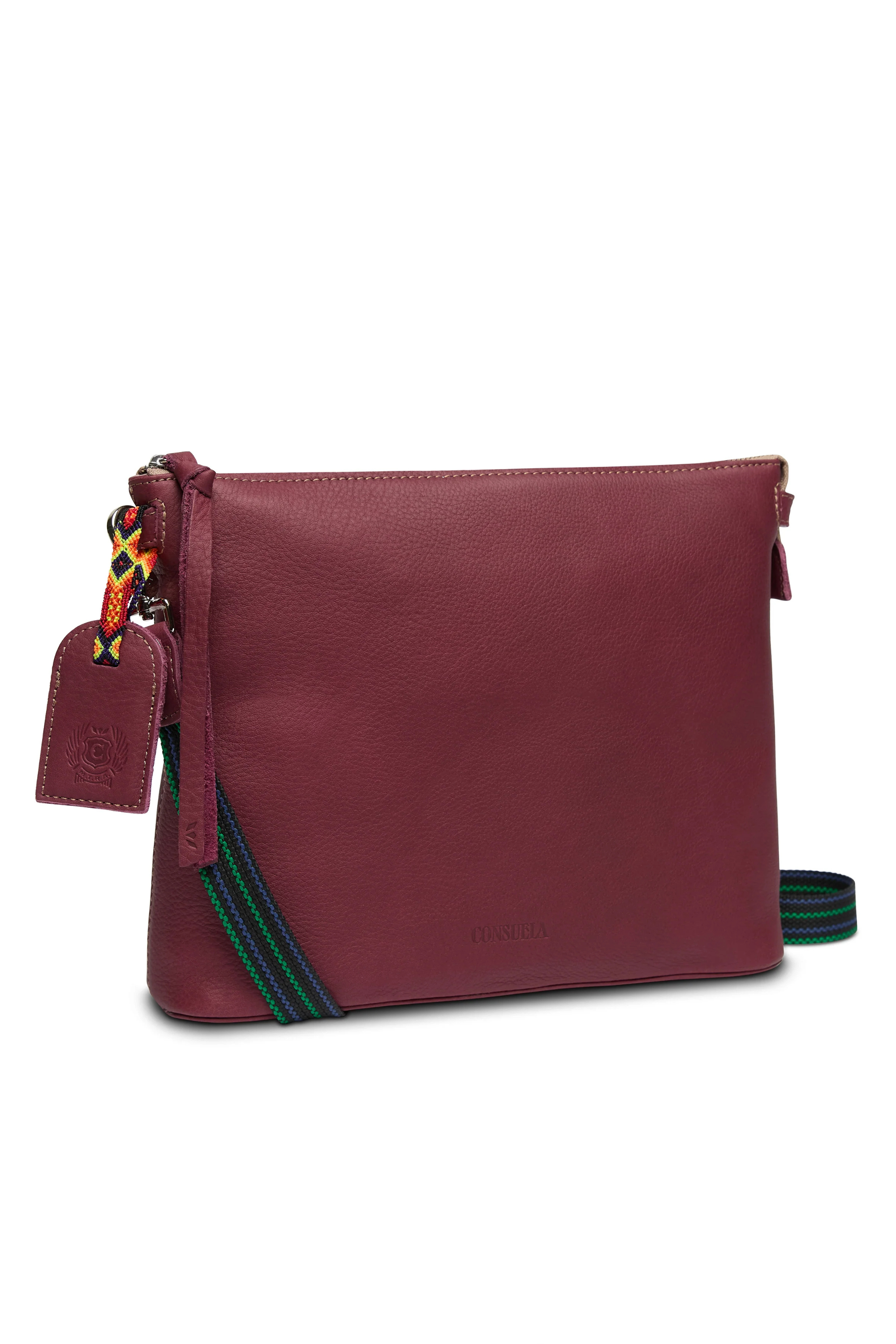 Consuela Plum Downtown Crossbody-Bags + Wallets-Vixen Collection, Day Spa and Women's Boutique Located in Seattle, Washington