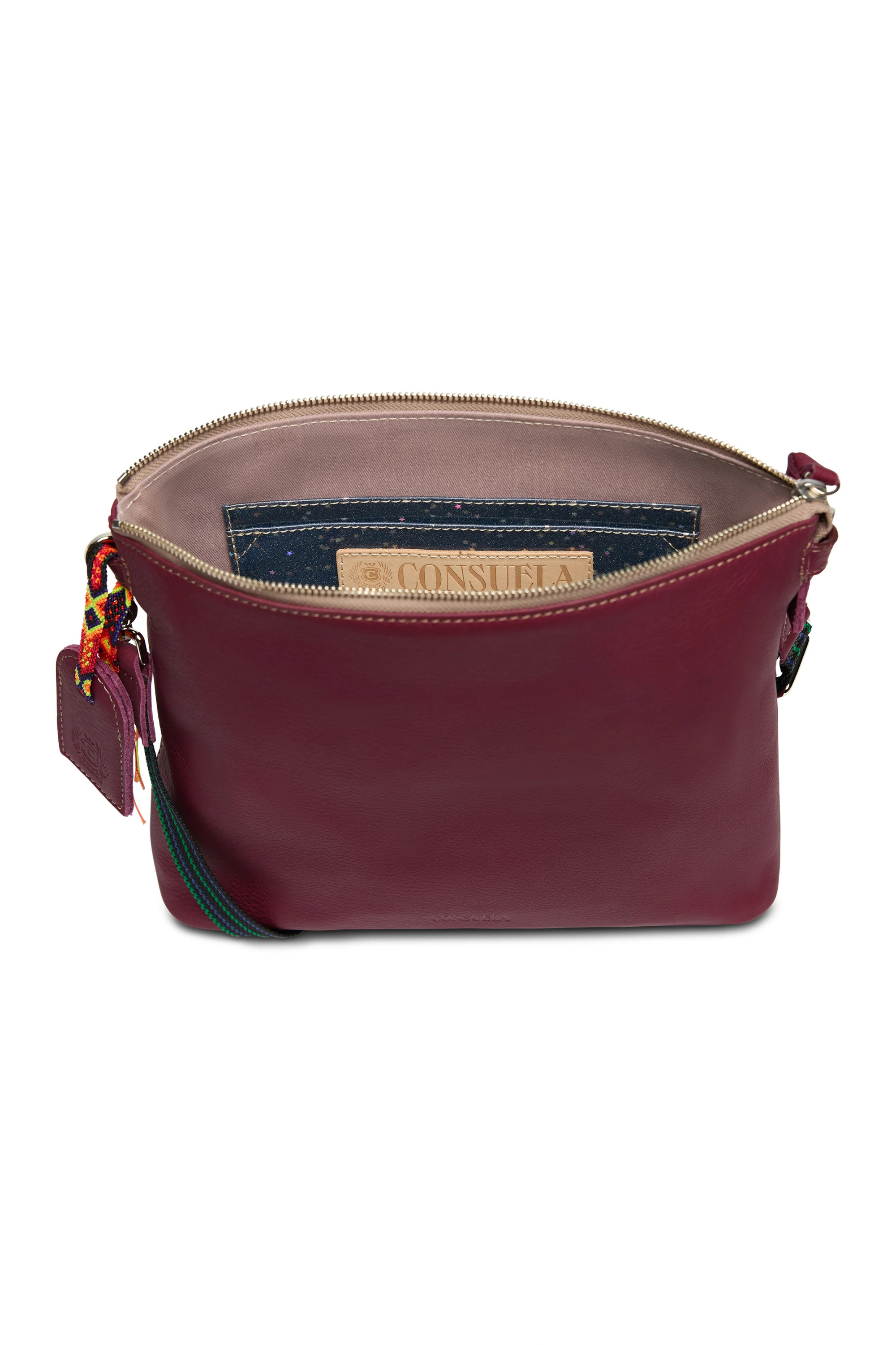 Consuela Plum Downtown Crossbody-Bags + Wallets-Vixen Collection, Day Spa and Women's Boutique Located in Seattle, Washington
