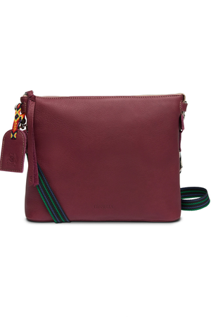 Consuela Plum Downtown Crossbody-Bags + Wallets-Vixen Collection, Day Spa and Women's Boutique Located in Seattle, Washington