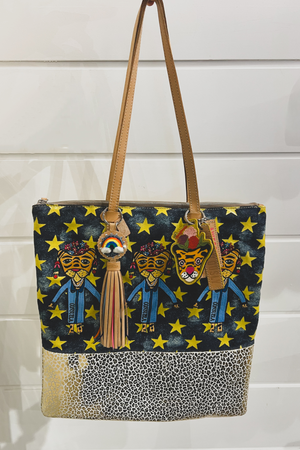 Consuela Rawr Shopper Tote-Bags + Wallets-Vixen Collection, Day Spa and Women's Boutique Located in Seattle, Washington