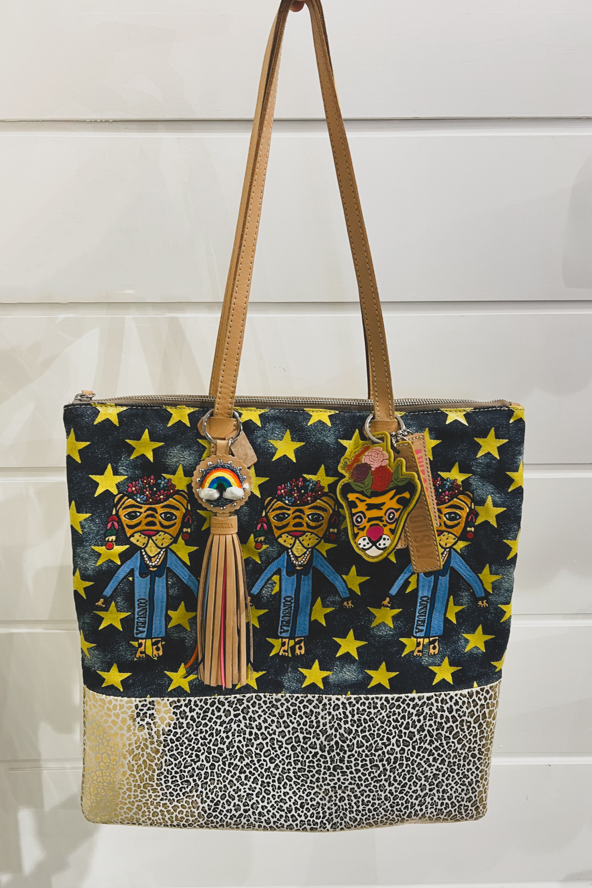 Consuela Rawr Shopper Tote-Bags + Wallets-Vixen Collection, Day Spa and Women's Boutique Located in Seattle, Washington