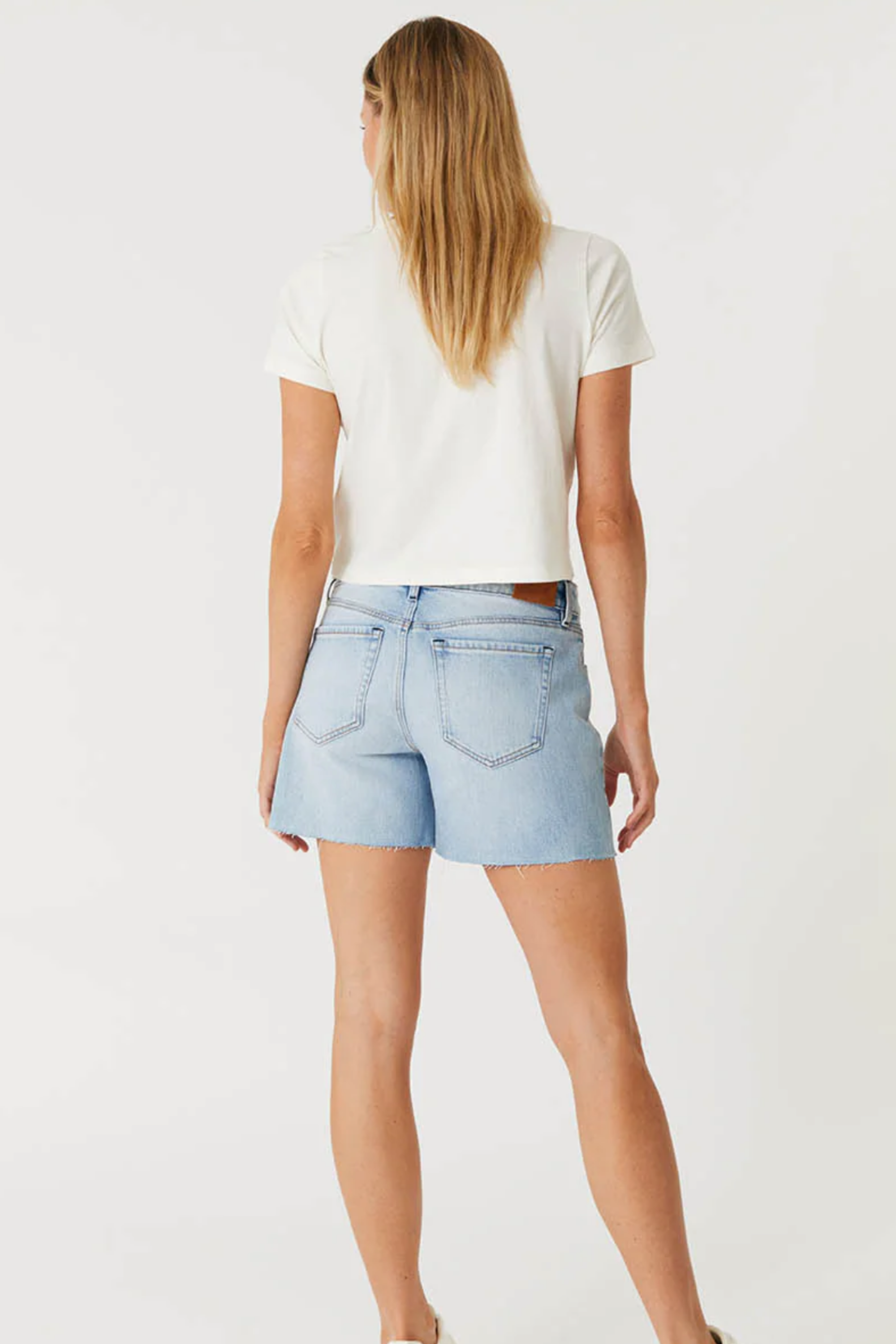 Cooper Raw Hem Shorts-Shorts-Vixen Collection, Day Spa and Women's Boutique Located in Seattle, Washington