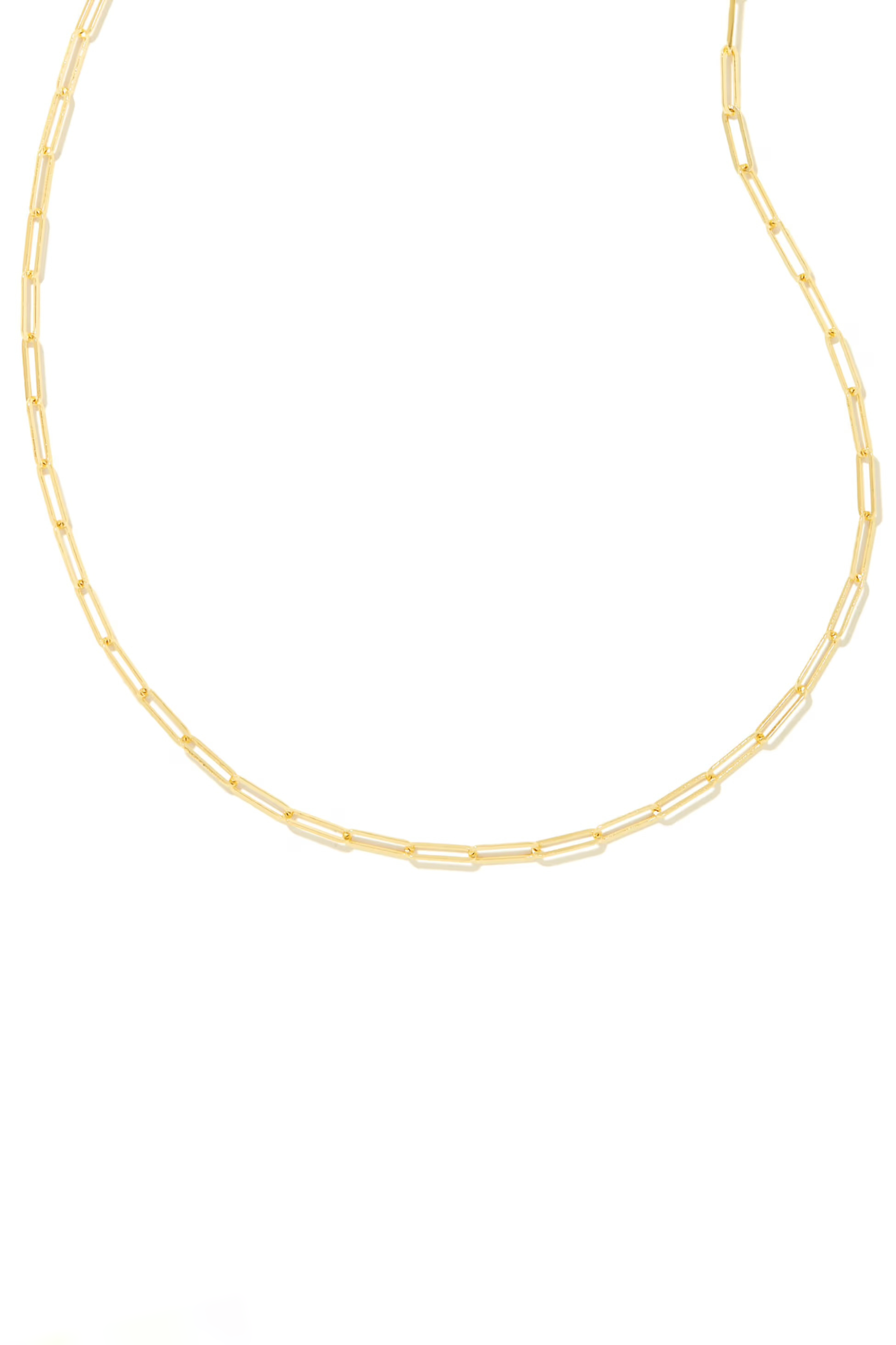 Courtney Paperclip Necklace-Necklaces-Vixen Collection, Day Spa and Women's Boutique Located in Seattle, Washington
