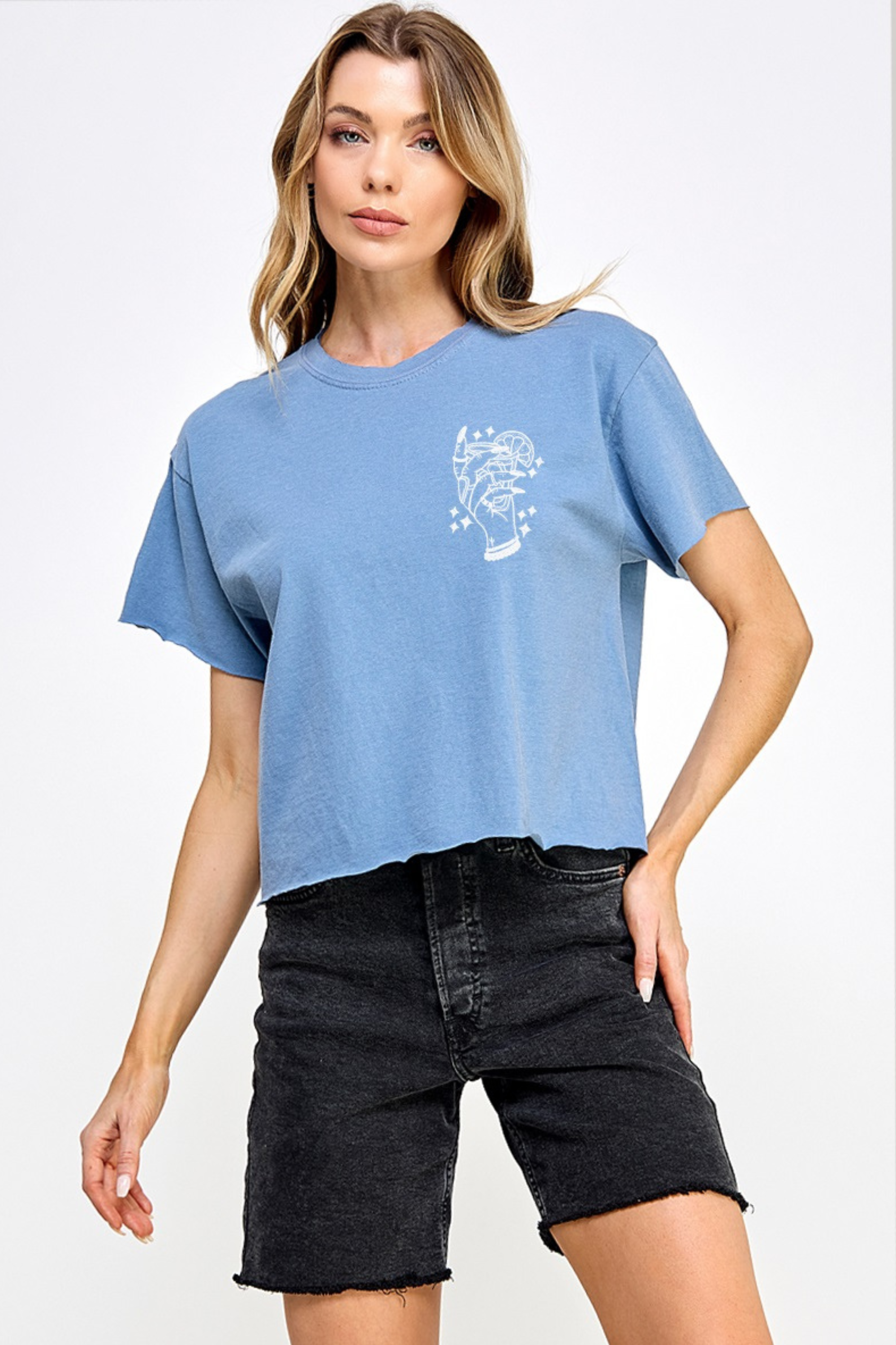 Cowboy Tears Graphic Tee-Short Sleeves-Vixen Collection, Day Spa and Women's Boutique Located in Seattle, Washington