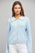 Cozy Meadow Collar Cardigan-Sweaters-Vixen Collection, Day Spa and Women's Boutique Located in Seattle, Washington