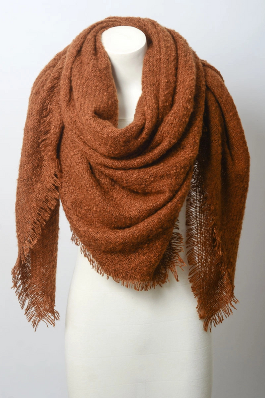 Cozy Mohair Blanket Scarf-Scarves-Vixen Collection, Day Spa and Women's Boutique Located in Seattle, Washington