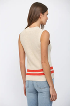 Creamsicle Knit Tank-Tank Tops-Vixen Collection, Day Spa and Women's Boutique Located in Seattle, Washington