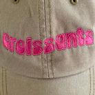 Croissants Baseball Cap-Hats-Vixen Collection, Day Spa and Women's Boutique Located in Seattle, Washington