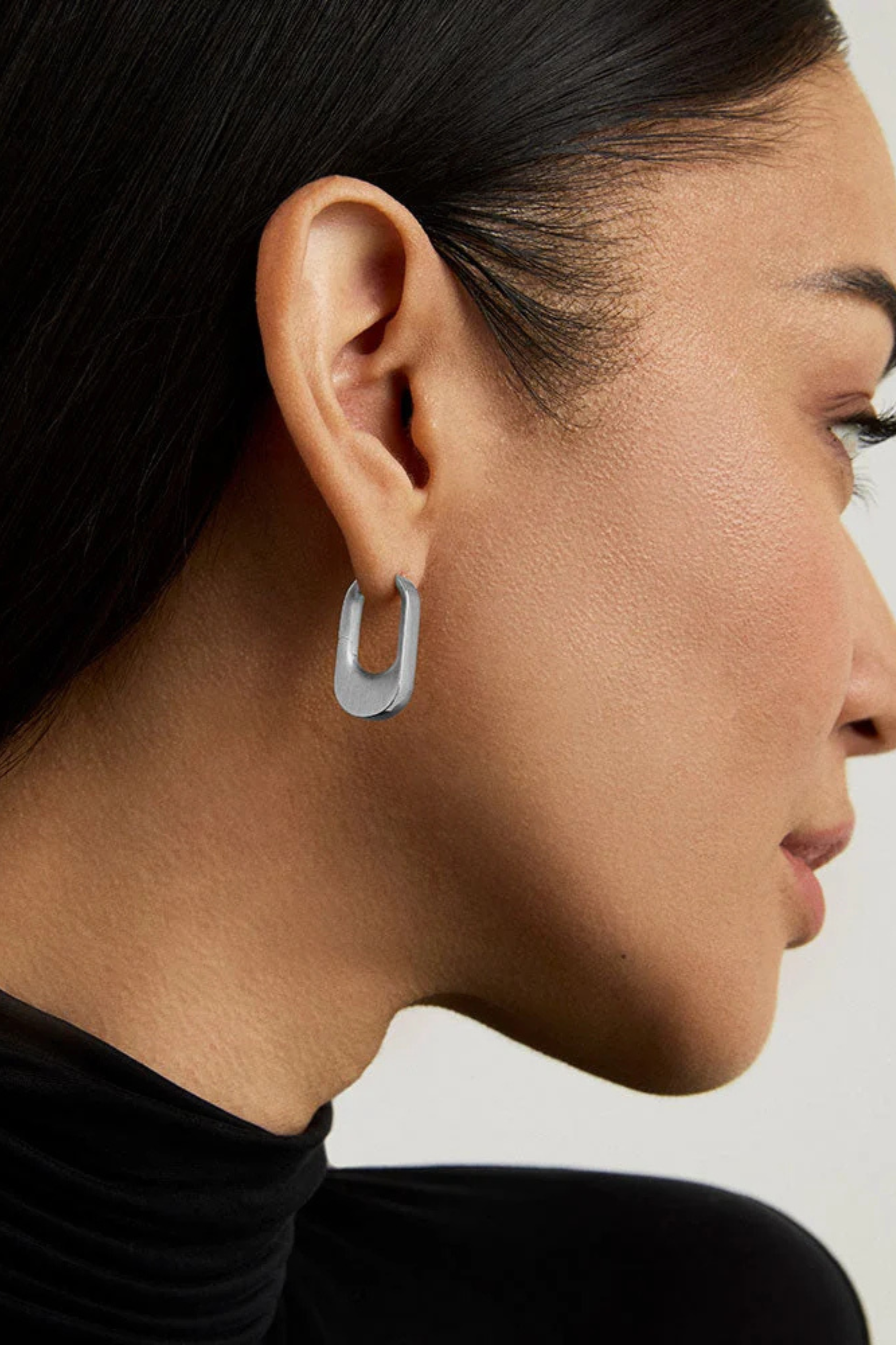 Crosby Hinged Huggie Hoops-Earrings-Vixen Collection, Day Spa and Women's Boutique Located in Seattle, Washington
