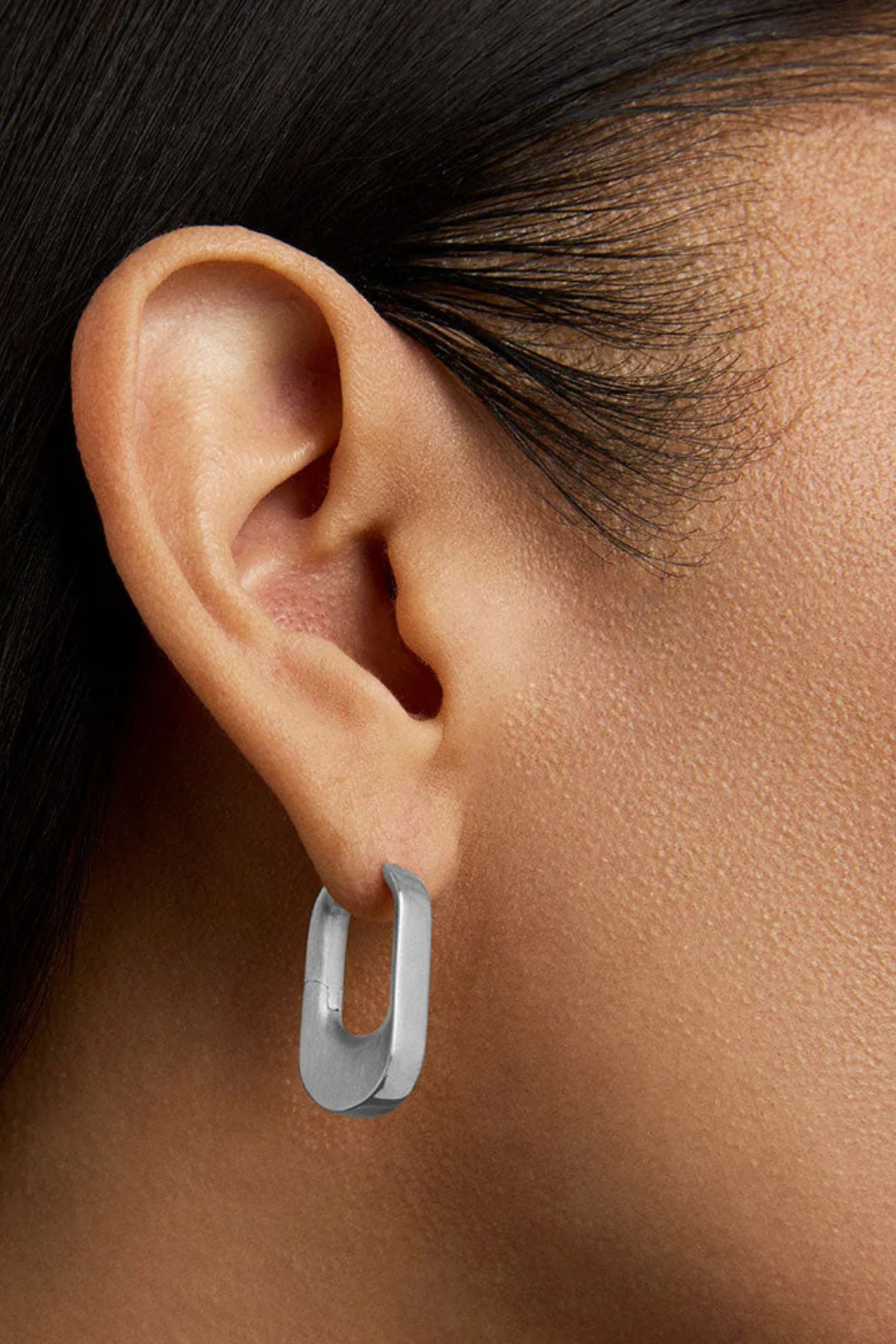 Crosby Hinged Huggie Hoops-Earrings-Vixen Collection, Day Spa and Women's Boutique Located in Seattle, Washington