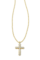 Cross Crystal Pendant Necklace-Necklaces-Vixen Collection, Day Spa and Women's Boutique Located in Seattle, Washington