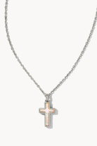 Cross Pendant Necklace-Necklaces-Vixen Collection, Day Spa and Women's Boutique Located in Seattle, Washington