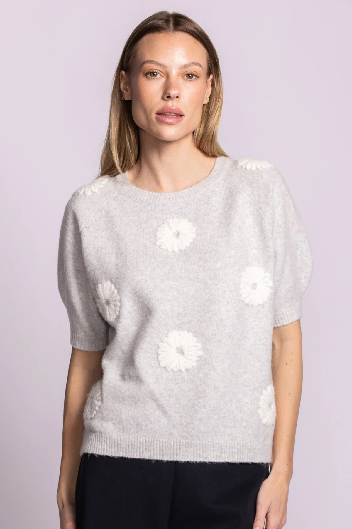 Daisy-Belle Sweater-Sweaters-Vixen Collection, Day Spa and Women's Boutique Located in Seattle, Washington
