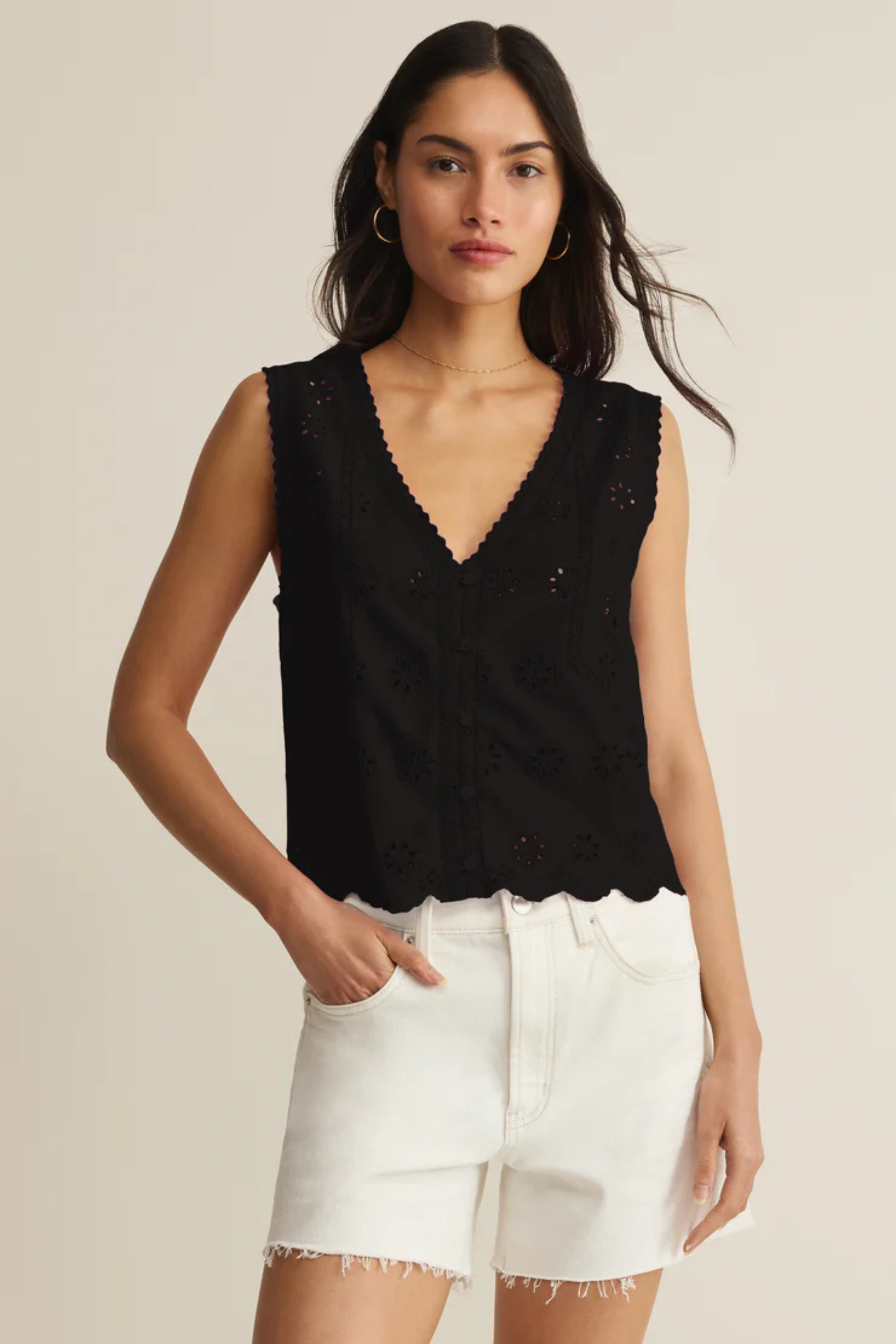 Darcy Top-Tank Tops-Vixen Collection, Day Spa and Women's Boutique Located in Seattle, Washington