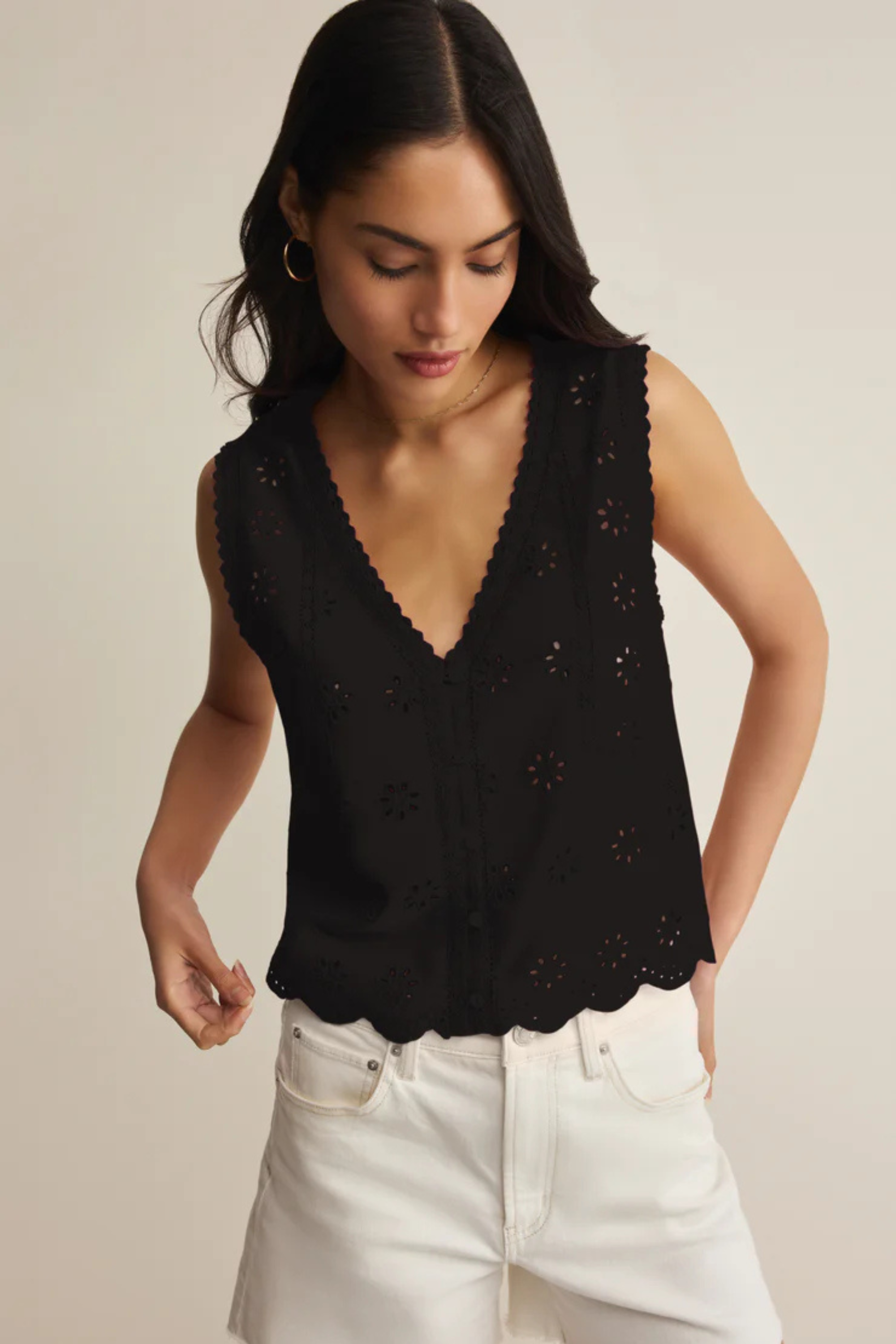 Darcy Top-Tank Tops-Vixen Collection, Day Spa and Women's Boutique Located in Seattle, Washington