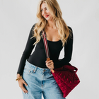 Day Dreamer Quilted Tote Bag-Bags + Wallets-Vixen Collection, Day Spa and Women's Boutique Located in Seattle, Washington