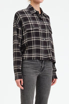 Softie Boyfriend Button Up-Long Sleeves-Vixen Collection, Day Spa and Women's Boutique Located in Seattle, Washington