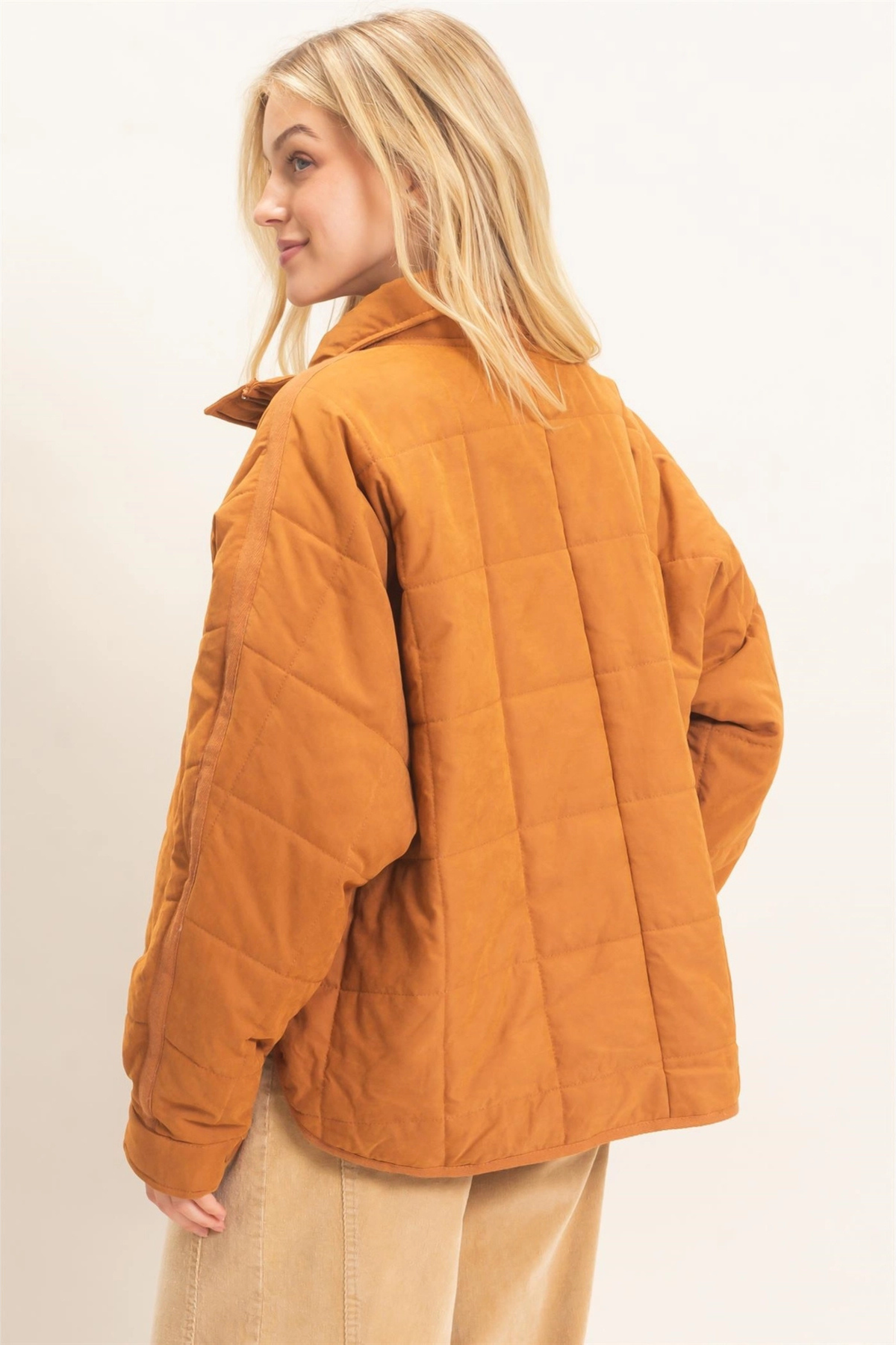 Destiny Quilted Puffer-Jackets-Vixen Collection, Day Spa and Women's Boutique Located in Seattle, Washington