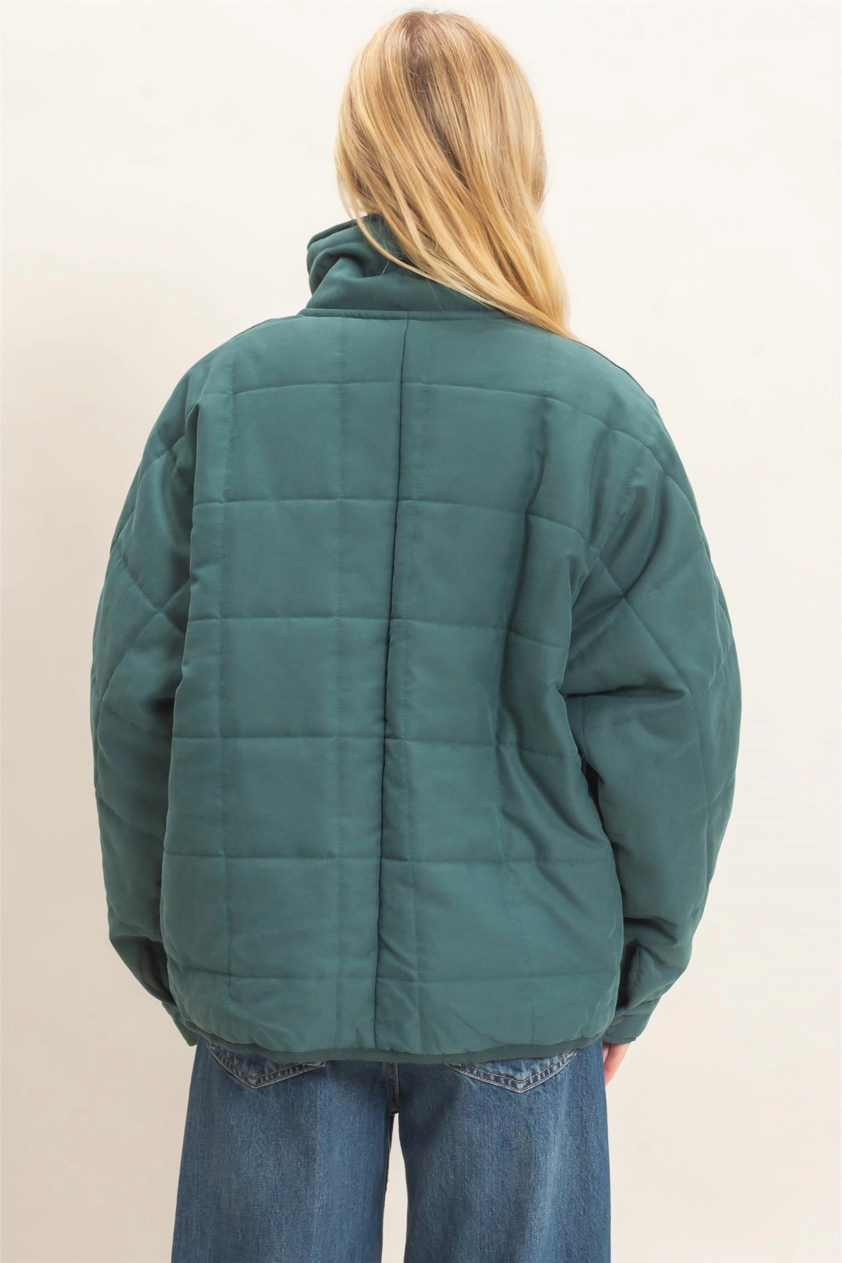 Destiny Quilted Puffer-Jackets-Vixen Collection, Day Spa and Women's Boutique Located in Seattle, Washington