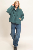 Destiny Quilted Puffer-Jackets-Vixen Collection, Day Spa and Women's Boutique Located in Seattle, Washington
