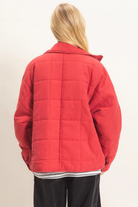 Destiny Quilted Puffer-Jackets-Vixen Collection, Day Spa and Women's Boutique Located in Seattle, Washington