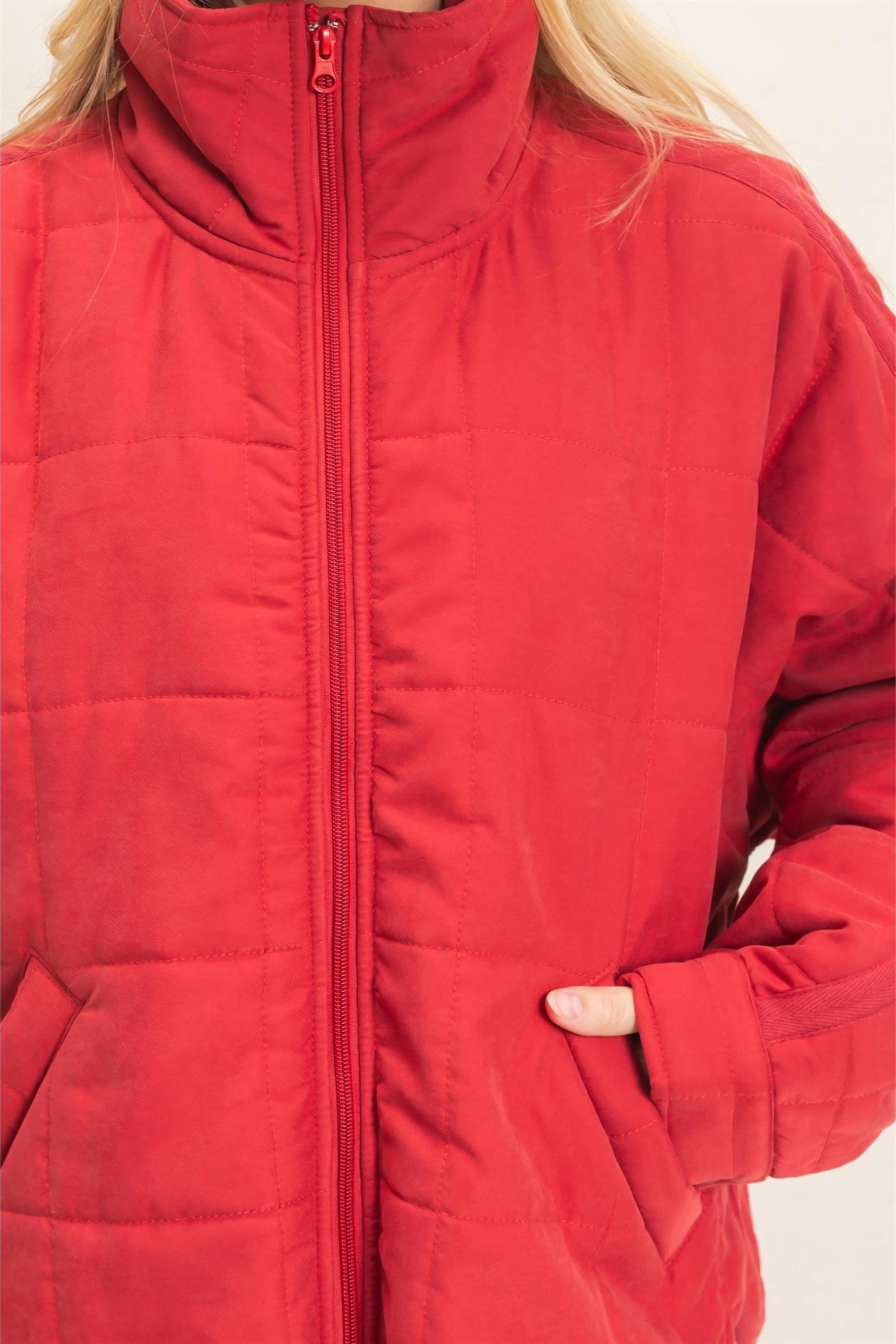 Destiny Quilted Puffer-Jackets-Vixen Collection, Day Spa and Women's Boutique Located in Seattle, Washington