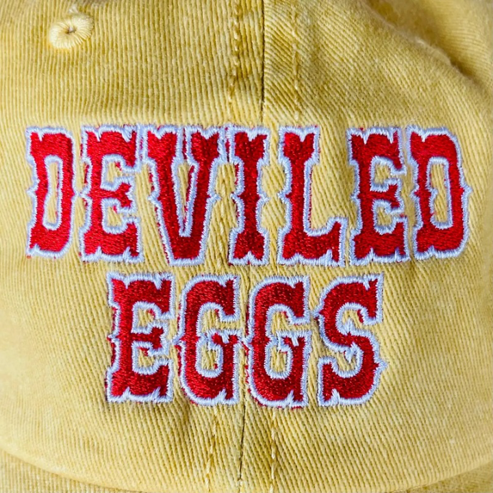 Deviled Eggs Baseball Cap-Hats-Vixen Collection, Day Spa and Women's Boutique Located in Seattle, Washington