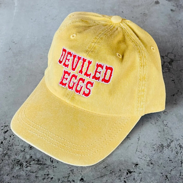 Deviled Eggs Baseball Cap-Hats-Vixen Collection, Day Spa and Women's Boutique Located in Seattle, Washington