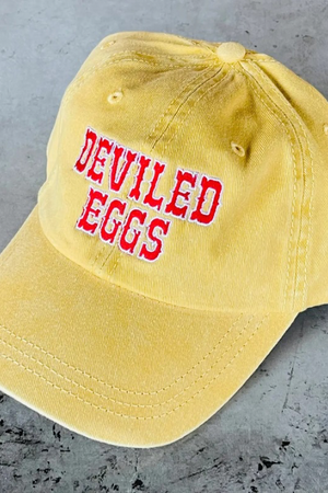 Deviled Eggs Baseball Cap-Hats-Vixen Collection, Day Spa and Women's Boutique Located in Seattle, Washington
