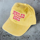 Deviled Eggs Baseball Cap-Hats-Vixen Collection, Day Spa and Women's Boutique Located in Seattle, Washington