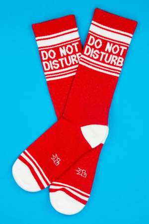 Do Not Disturb Gym Crew Socks-Socks-Vixen Collection, Day Spa and Women's Boutique Located in Seattle, Washington