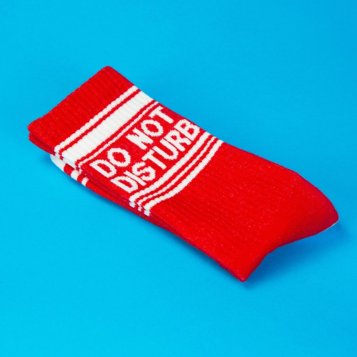 Do Not Disturb Gym Crew Socks-Socks-Vixen Collection, Day Spa and Women's Boutique Located in Seattle, Washington