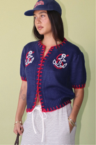Dockside Darling Knit Cardigan-Tops-Vixen Collection, Day Spa and Women's Boutique Located in Seattle, Washington
