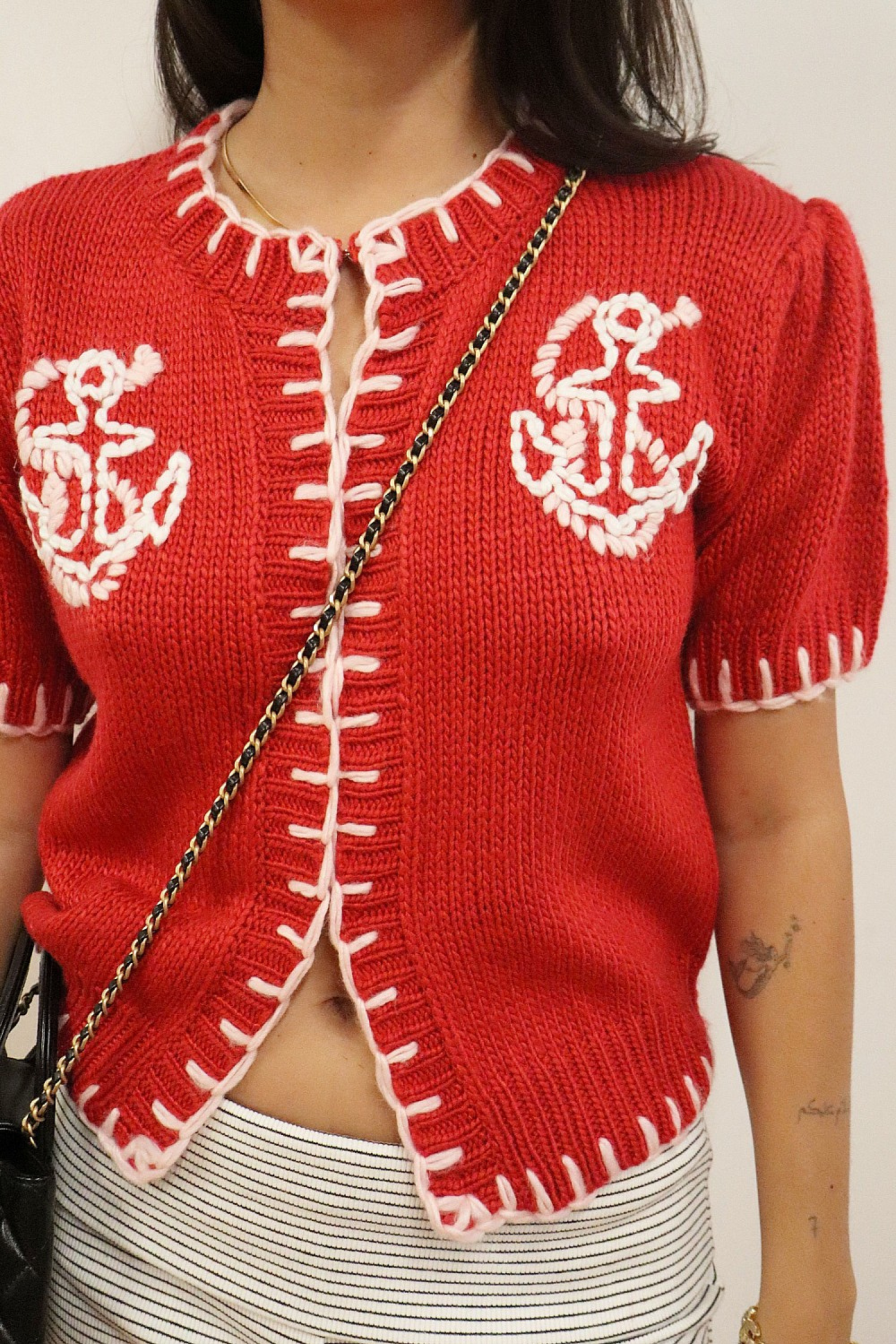 Dockside Darling Knit Cardigan-Tops-Vixen Collection, Day Spa and Women's Boutique Located in Seattle, Washington