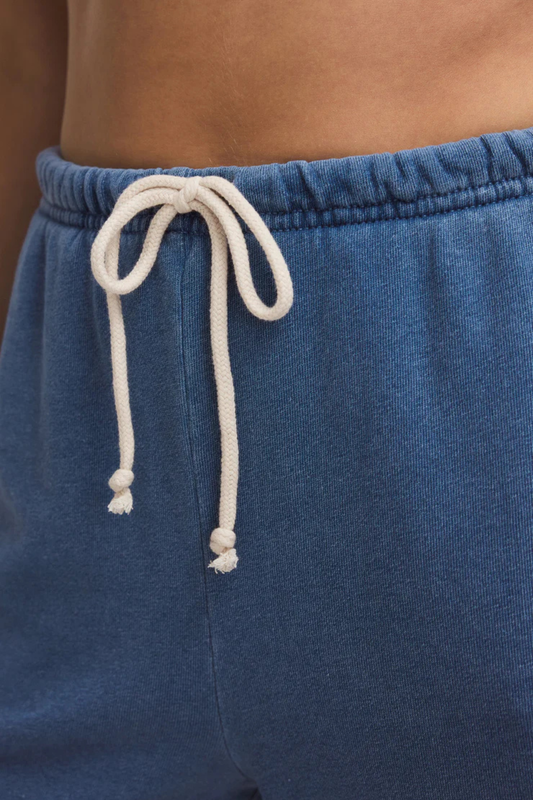 Downtown Knit Denim Jogger-Joggers-Vixen Collection, Day Spa and Women's Boutique Located in Seattle, Washington