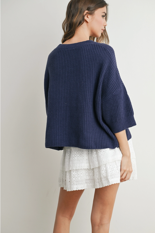 Driftwood Americana Sweater-Sweaters-Vixen Collection, Day Spa and Women's Boutique Located in Seattle, Washington
