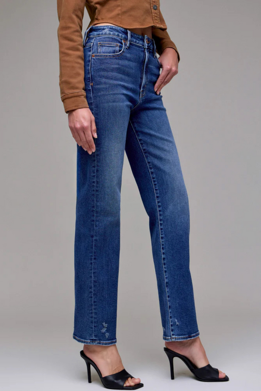 Ella High Rise Classic Jeans-Denim-Vixen Collection, Day Spa and Women's Boutique Located in Seattle, Washington