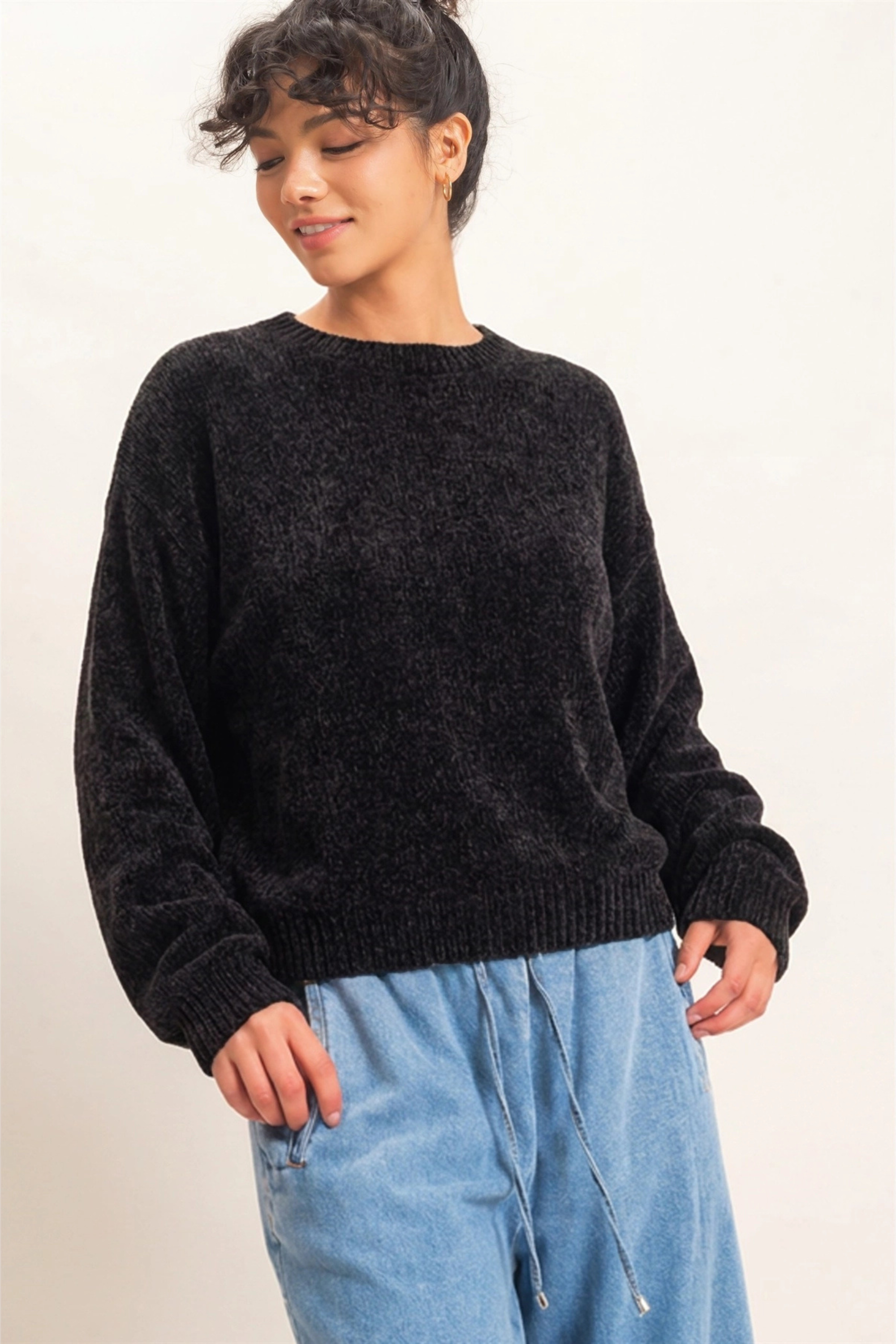 Esme Chenille Sweater-Vixen Collection, Day Spa and Women's Boutique Located in Seattle, Washington