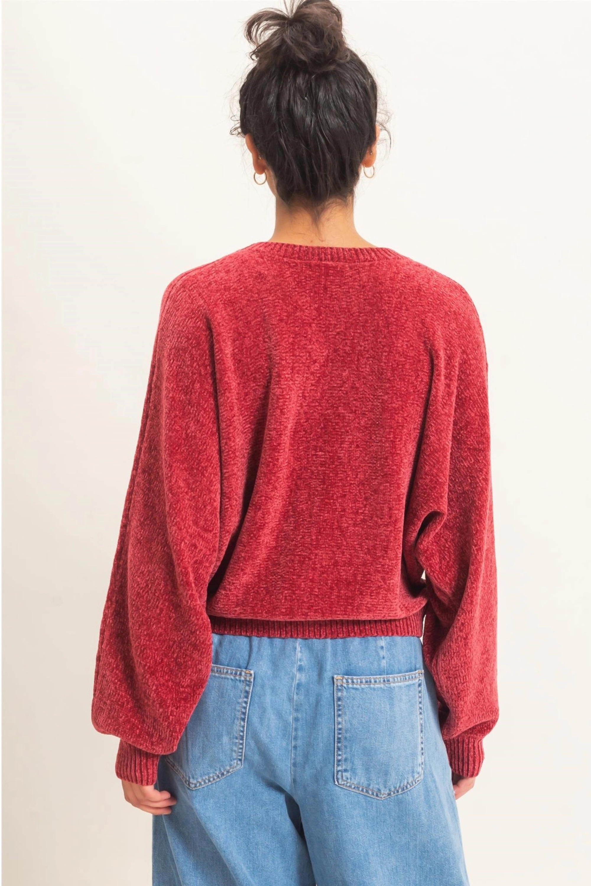 Esme Chenille Sweater-Vixen Collection, Day Spa and Women's Boutique Located in Seattle, Washington
