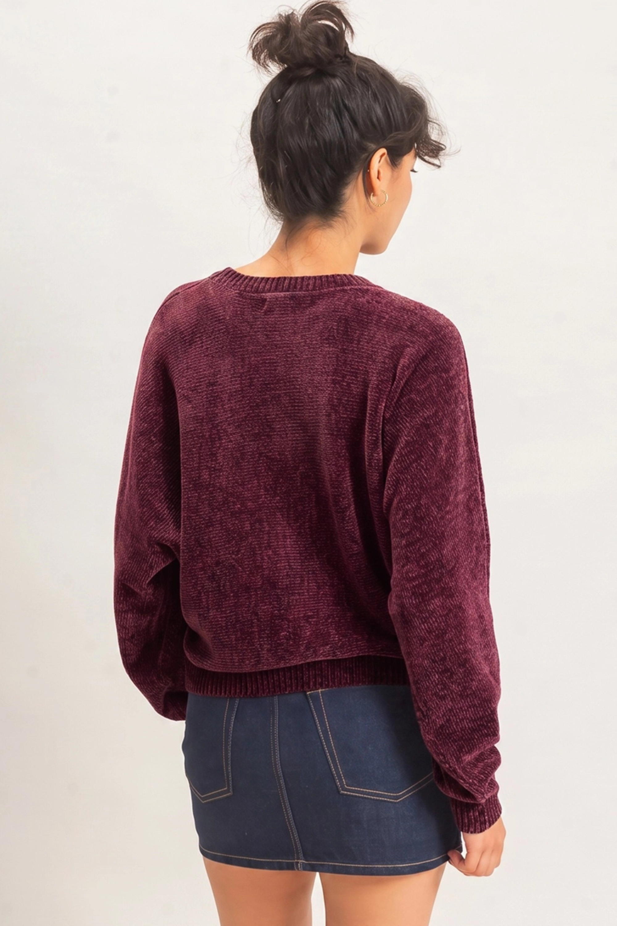 Esme Chenille Sweater-Vixen Collection, Day Spa and Women's Boutique Located in Seattle, Washington