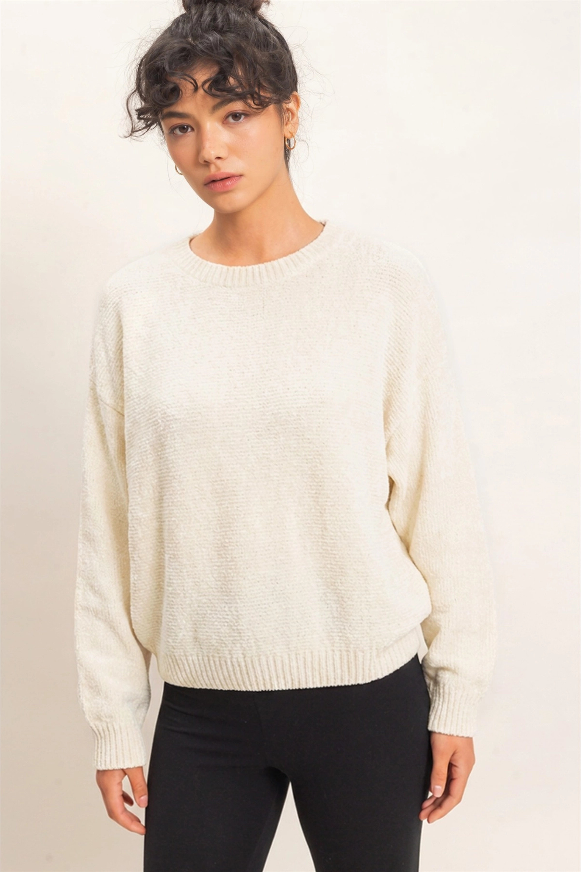Esme Chenille Sweater-Vixen Collection, Day Spa and Women's Boutique Located in Seattle, Washington