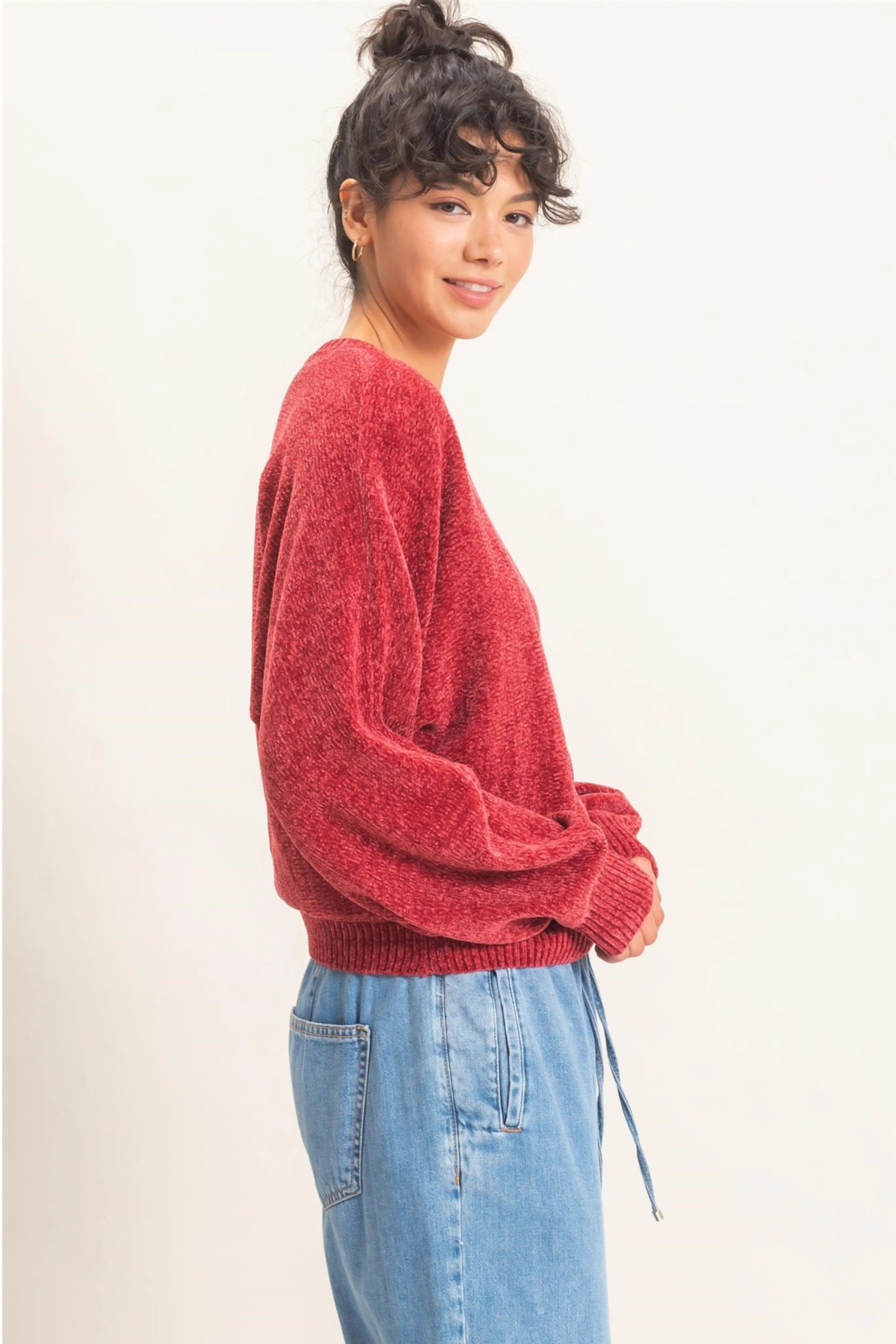 Esme Chenille Sweater-Vixen Collection, Day Spa and Women's Boutique Located in Seattle, Washington