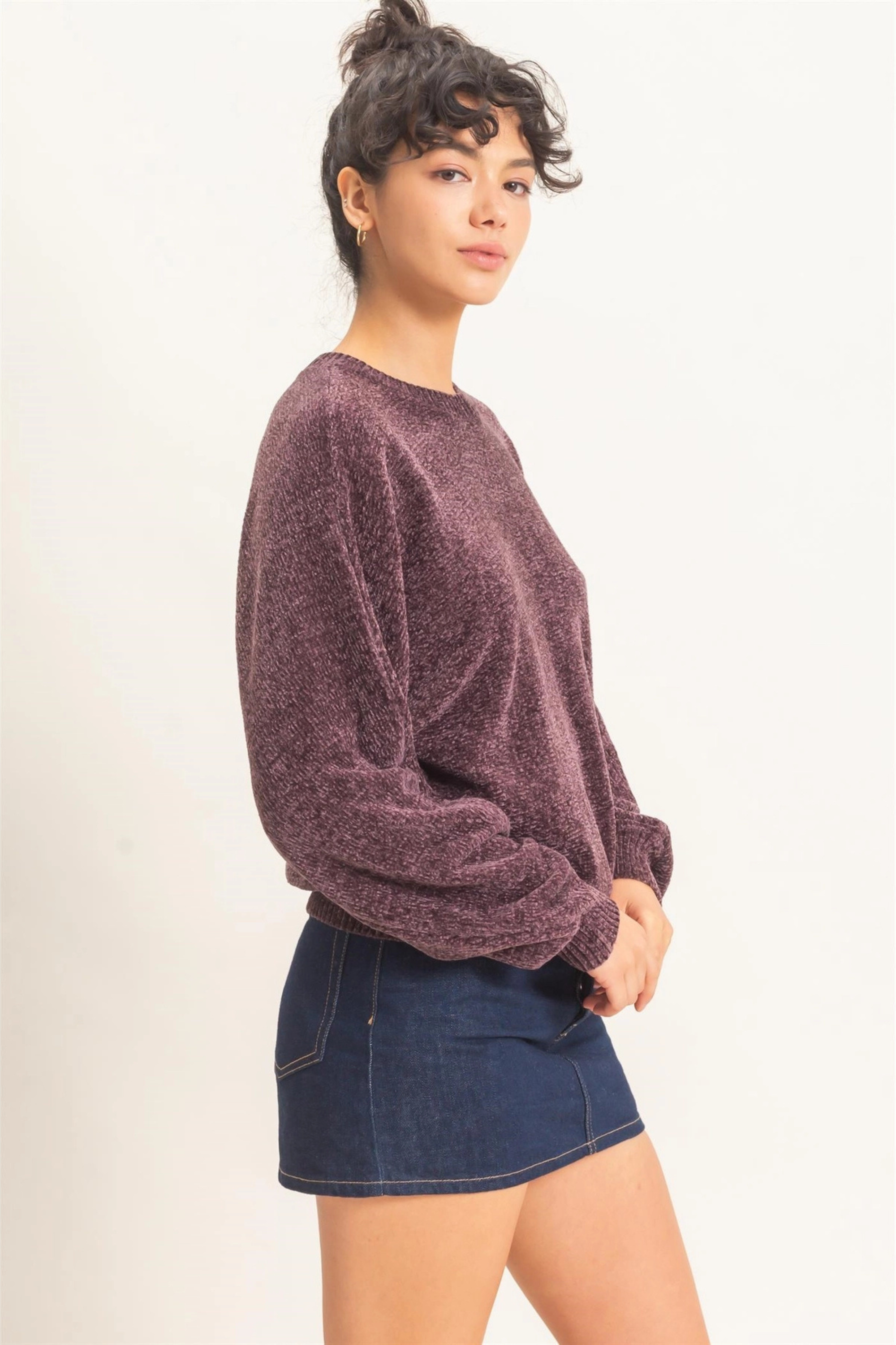 Esme Chenille Sweater-Vixen Collection, Day Spa and Women's Boutique Located in Seattle, Washington