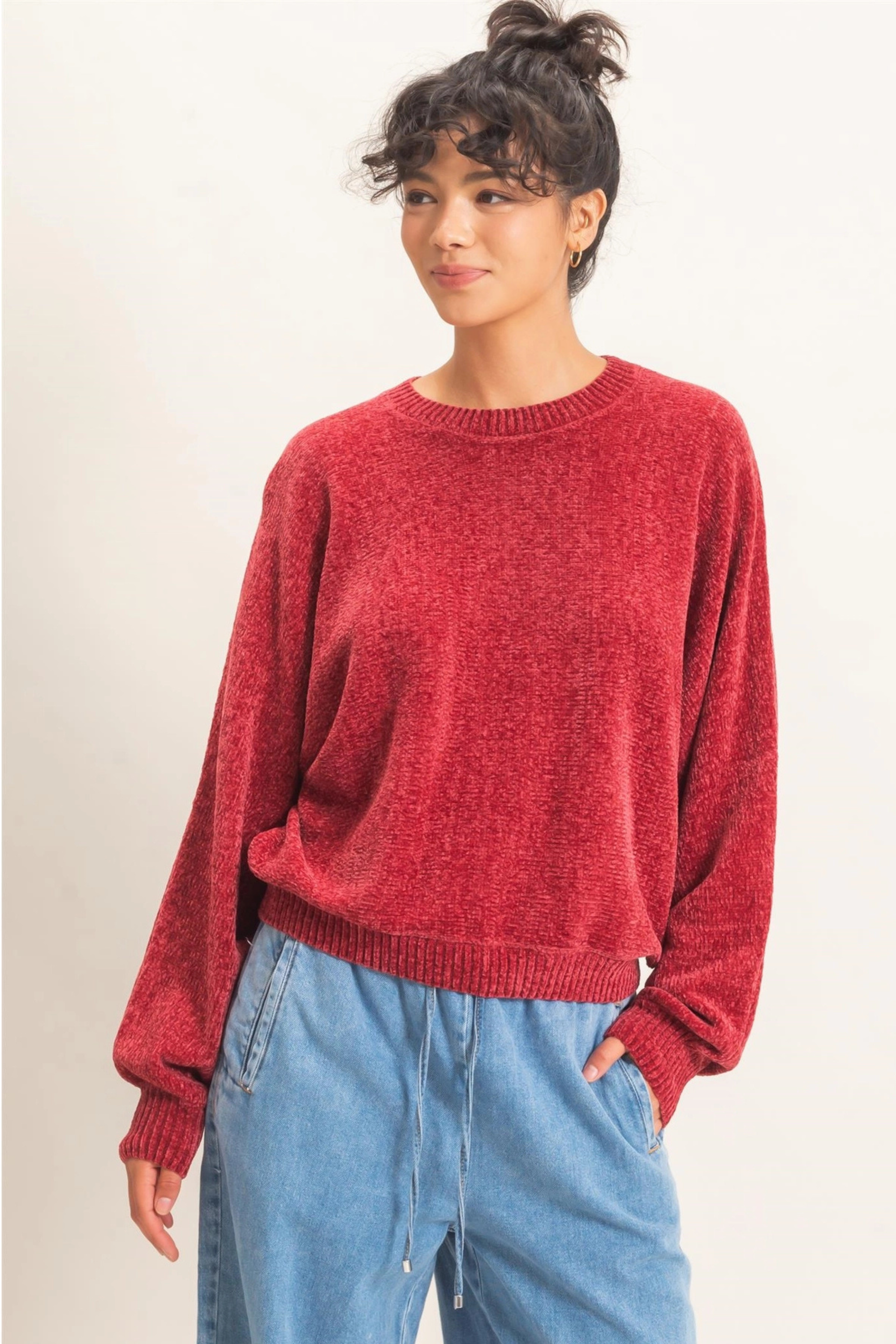 Esme Chenille Sweater-Vixen Collection, Day Spa and Women's Boutique Located in Seattle, Washington