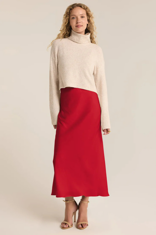 Europa Luxe Sheen Skirt-Skirts-Vixen Collection, Day Spa and Women's Boutique Located in Seattle, Washington