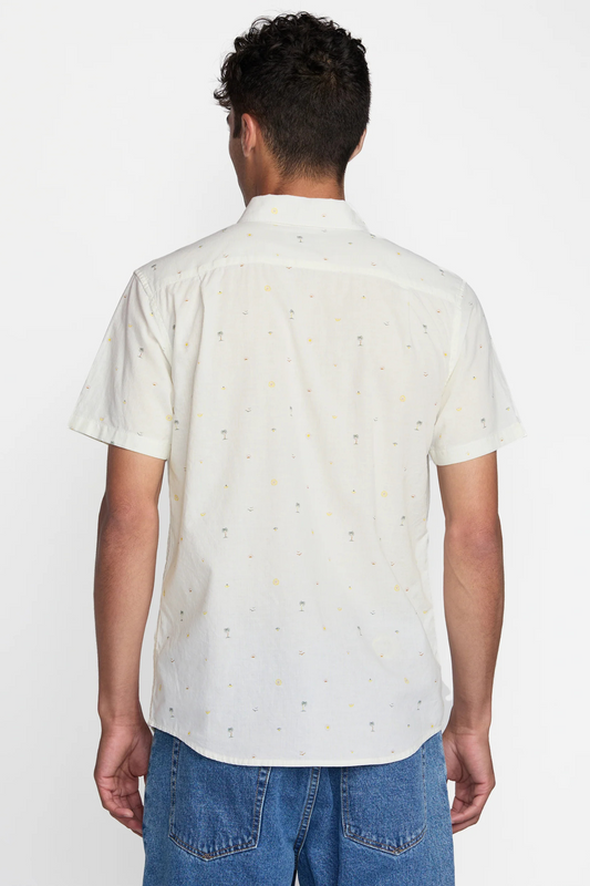 Exotica Seersucker Short Sleeve-Men's Tops-Vixen Collection, Day Spa and Women's Boutique Located in Seattle, Washington