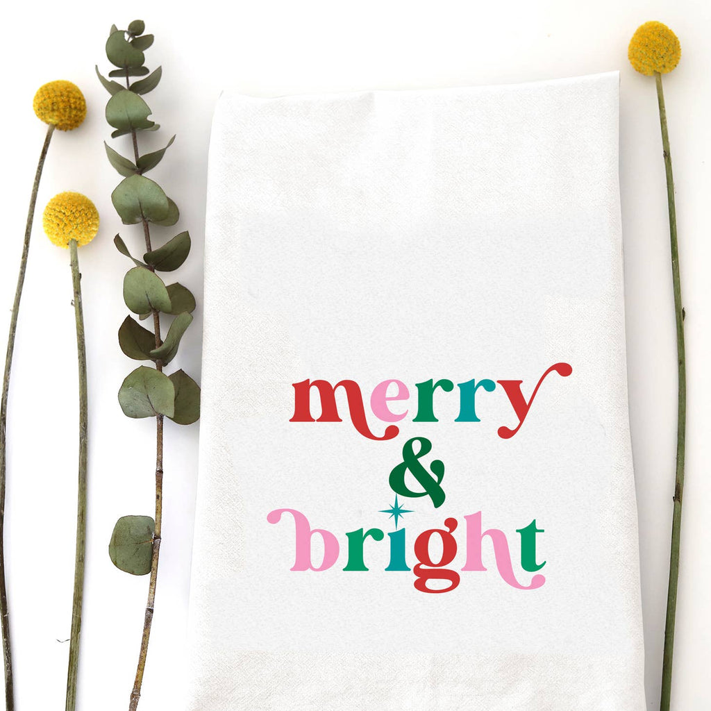 Merry & Bright-Tea Towels-Vixen Collection, Day Spa and Women's Boutique Located in Seattle, Washington