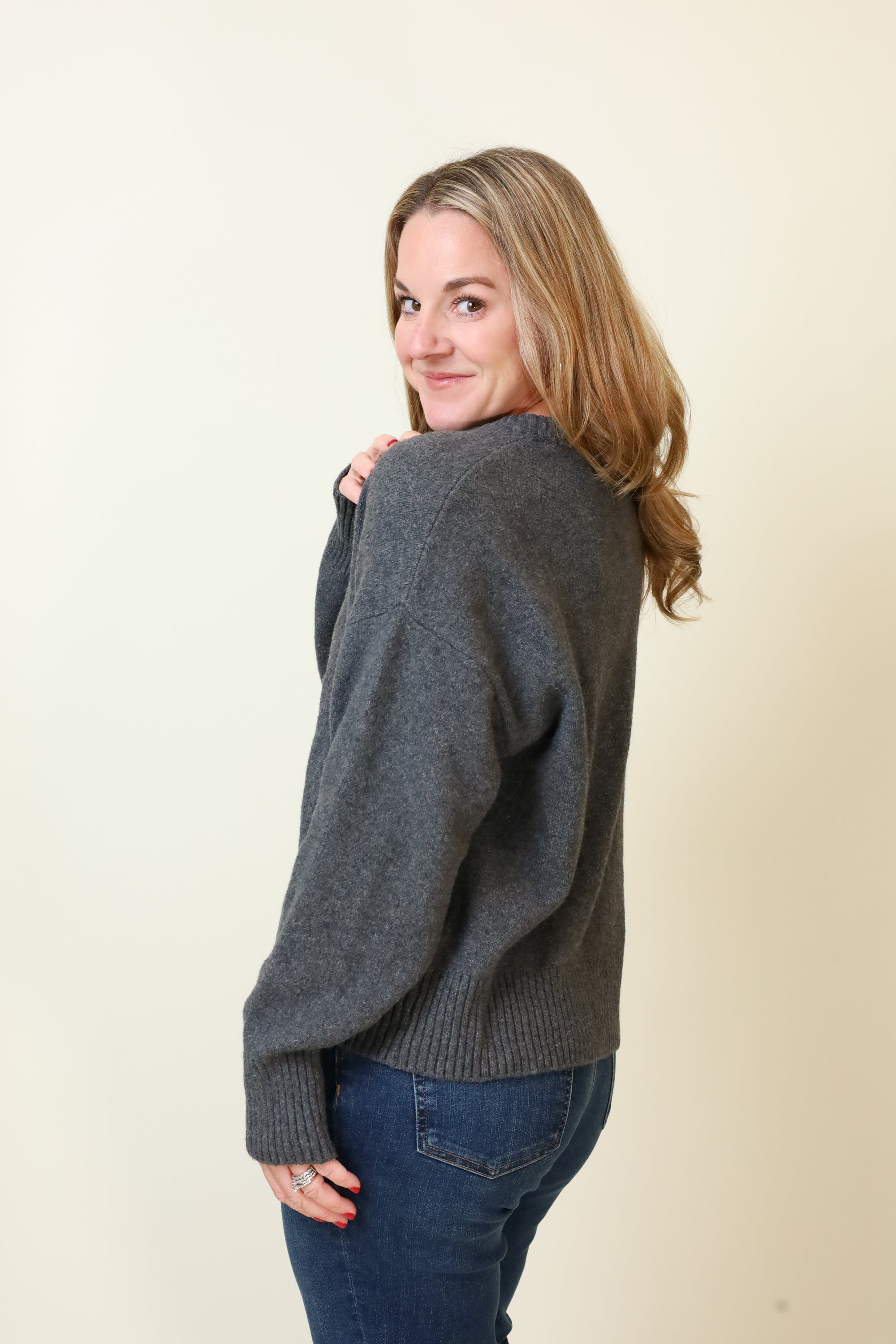 Cirrus Cozy Sweater-Sweaters-Vixen Collection, Day Spa and Women's Boutique Located in Seattle, Washington